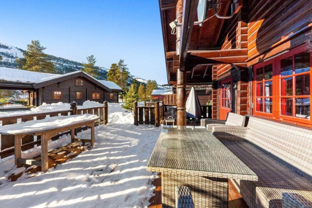 100M Lift, 2 Min Swim - Large Family Cabin Vradal Ngoại thất bức ảnh
